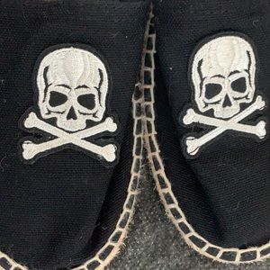 The Kooples Cotton espradilles with skull badge